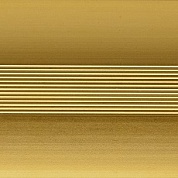 Стык Т-образный гибкий 13 мм анодированный золото матовый